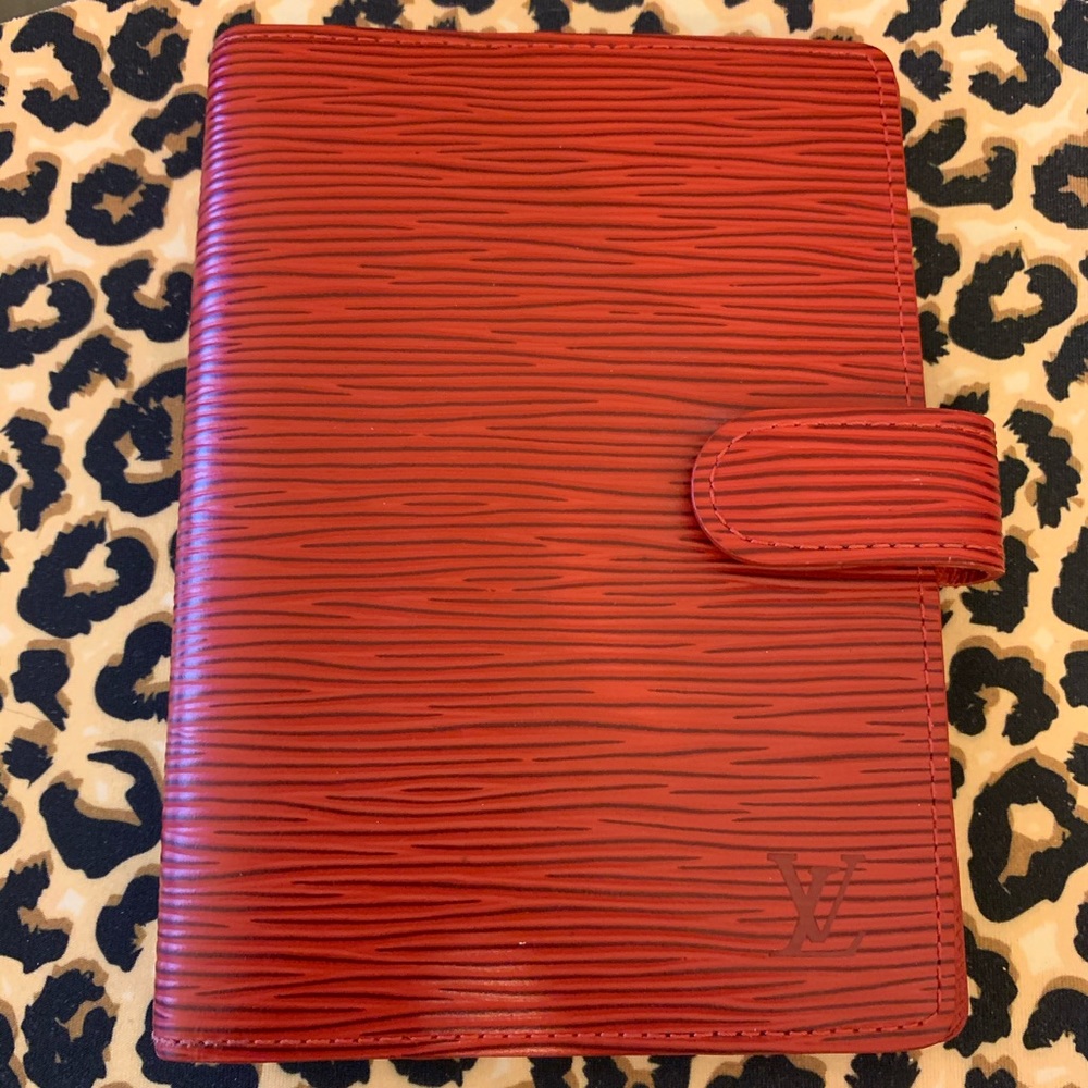 Red EPI PM Louis Vuitton agenda